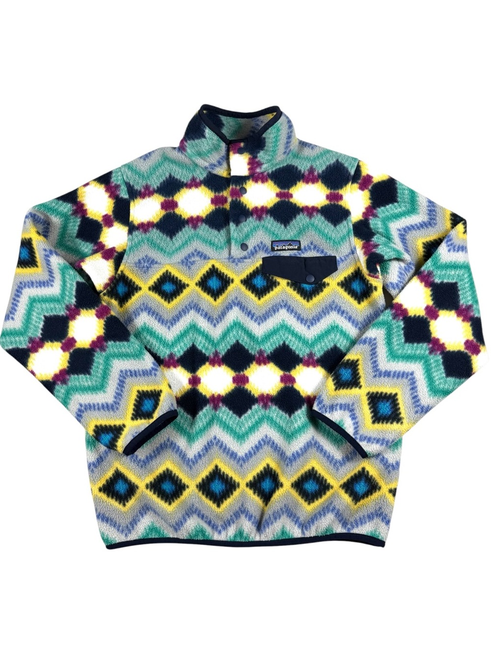 Patagonia Synchilla Aztec print pullover, XS